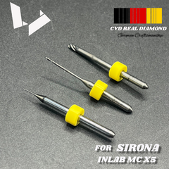 CVD Diamond Coated Milling Burs — Sirona MC X5 Milling Machine