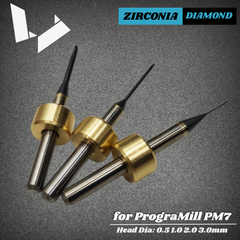 Diamond Coated Milling Burs — Ivoclar Progamill PM7 Milling Machine