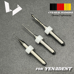 CVD Diamond Coated Milling Burs — Yenadent D10 / D15 / D16 / D43 / D40 Milling Machine