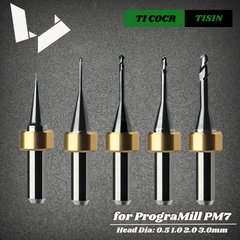 Titanium CoCr Milling Burs — Ivoclar Progamill PM7 Milling Machine