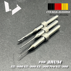 CVD Diamond Zirconia Milling Tool with Stop Ring (4mm) - Arum 300 Series Compatible