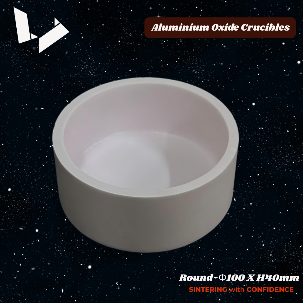 Bandeja de sinterización de alúmina (Al₂O₃) - Φ100 Φ95 Φ90 mm - Redonda - para horno de sinterización de laboratorio dental 