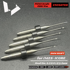 3mm Shaft PMMA Milling burs —— imes icore（CORiTEC® 150i / CORiTEC 250i）Milling Machine
