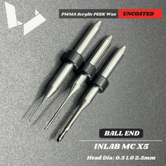 PMMA Milling Burs — Sirona MC X5 Milling Machine