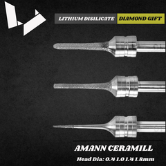 Lithium Disilicate Composites Grinding Tools — Amann Girrbach Ceramill Matik / Motion 2 / Motion 3 Milling Machine