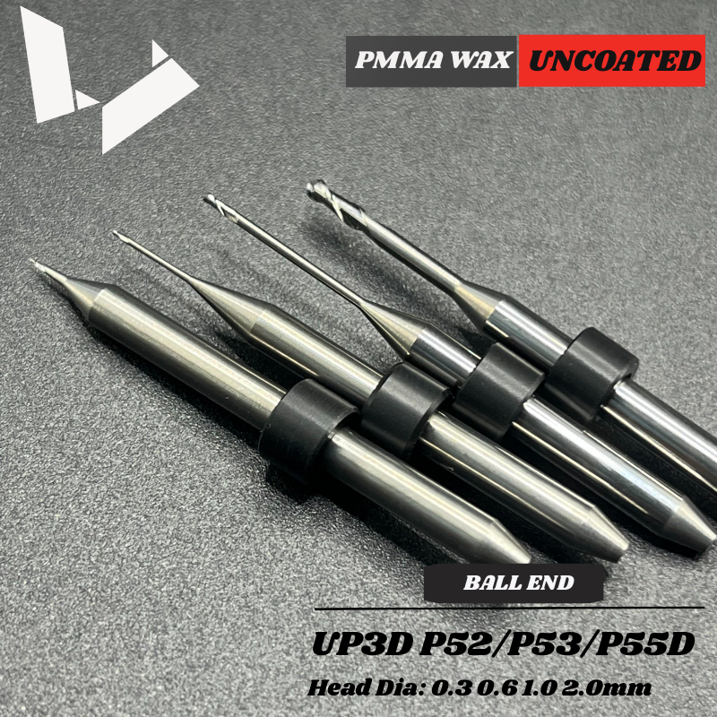 PMMA Milling Burs — Up3D P52 P53 Milling Machine
