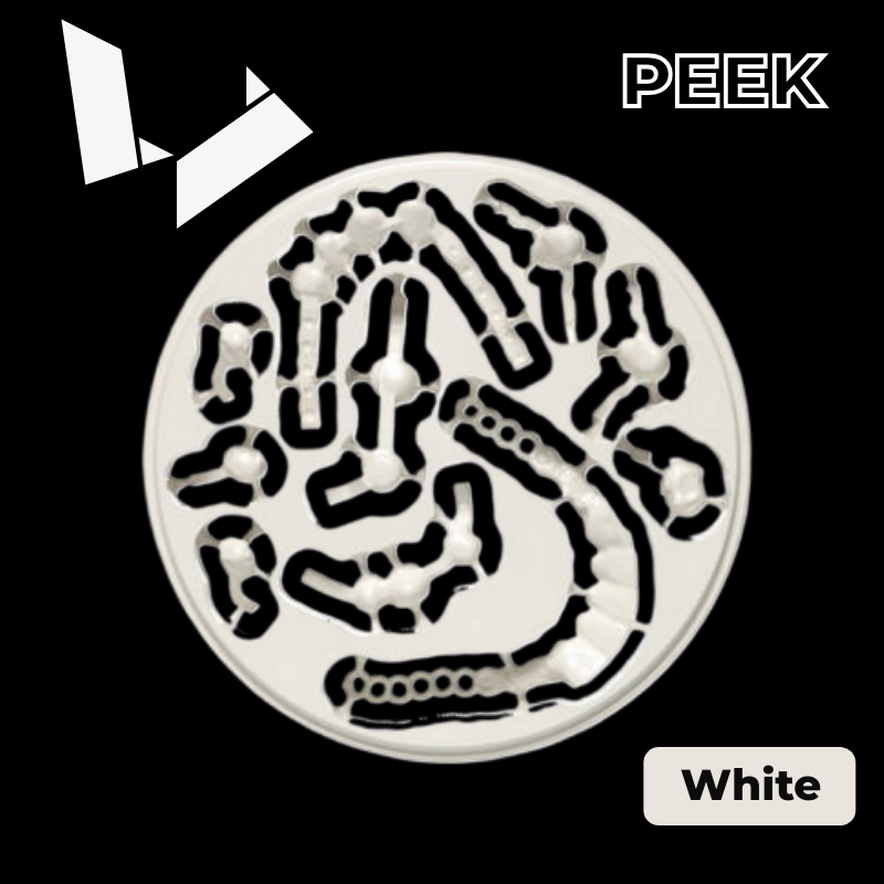 Dental PEEK Cad Cam Disc - White