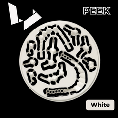 Dental PEEK Cad Cam Disc - White