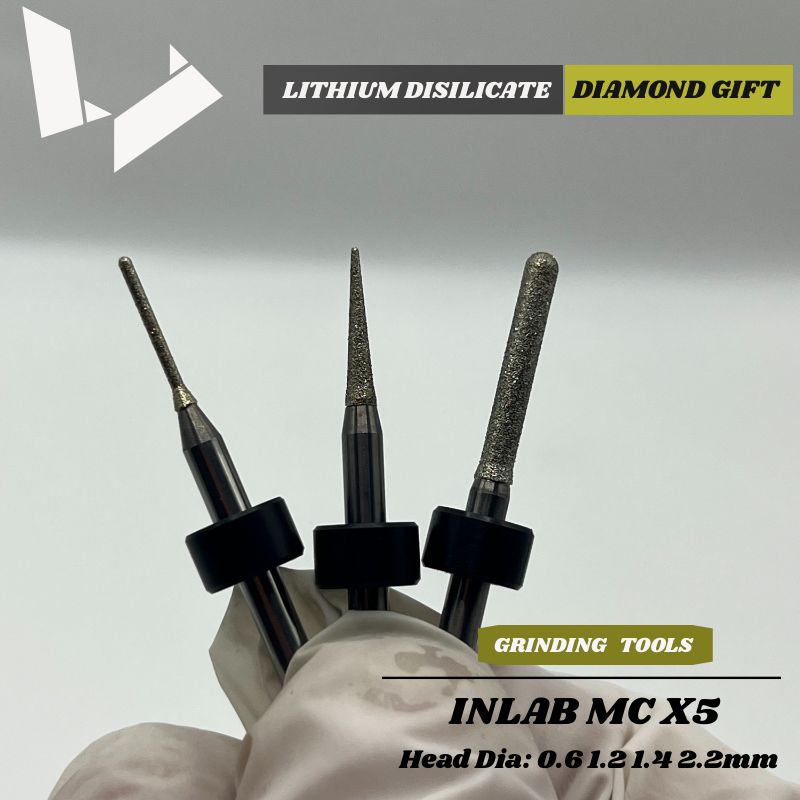 Lithium Disilicate Composites Grinding Tools — Sirona MC X5 Milling Machine