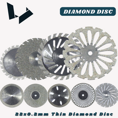 0.2X22mm Thin Diamond Disc - Double Sided Fine Gift Cutting Disc