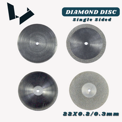 22X0.2mm 22X0.3mm Diamond Disc - Single Sided Cutting Disc