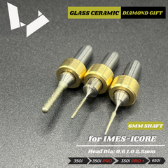 6mm Shaft Lithium Disilicate Composites Grinding Tools — imes icore（CORiTEC 350i / 350i Pro / 650i）Milling Machine