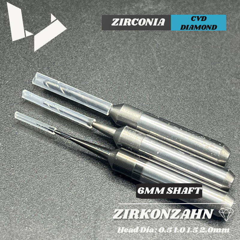 CAD/CAM Milling Bur Zirconia (6 mm)  -for Zirkonzahn CAD/CAM Milling Units