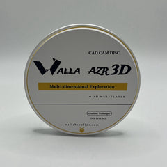 AZR 3D Multilayer Zirconia Disc - 98mm Open System