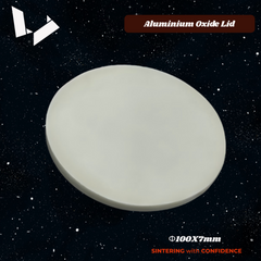 High-Alumina Dental Sintering Crucible –  Ø100X35mm Round Open