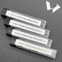 Herramientas de rectificado para compuestos de disilicato de litio — Fresadora Amann Girrbach Ceramill Matik / Motion 2 / Motion 3