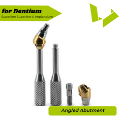 15° 25° Angled Abutment for Dentium SuperLine ll, SuperLine, and lmplantium