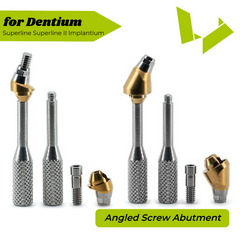 Ø4.5 Ø5.5 Angled Screw Abutment for Dentium SuperLine ll, SuperLine, and lmplantium