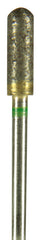 Coarse Fully Sintered Diamonds HP Bur - Green (100–120 Grit)