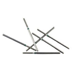 Coarse Diamond Burs HP Green Ring for Fast Contouring & Shaping of Dental Ceramics