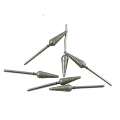Coarse Diamond Burs HP Green Ring for Fast Contouring & Shaping of Dental Ceramics