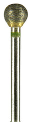 Coarse Fully Sintered Diamonds HP Bur - Green (100–120 Grit)