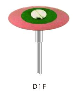 Diamond Polisher Disc - Fine Red