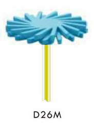 Diamond Polisher Disc - Medium Blue