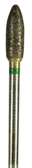Coarse Fully Sintered Diamonds HP Bur - Green (100–120 Grit)