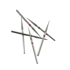Fine Diamond Burs HP Red Ring for Smooth Finishing & Pre-Polishing of Zirconia