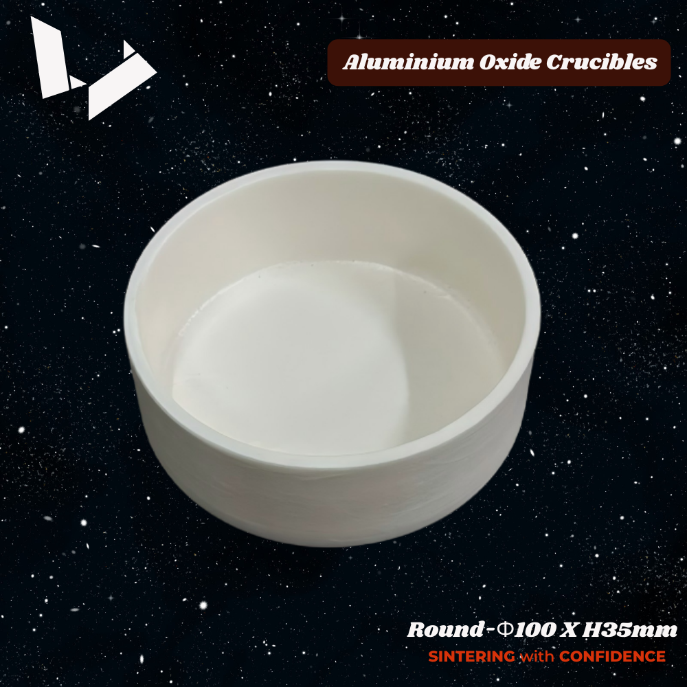 Bandeja de sinterización de alúmina (Al₂O₃) - Φ100 Φ95 Φ90 mm - Redonda - para horno de sinterización de laboratorio dental 