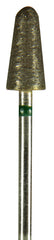 Coarse Fully Sintered Diamonds HP Bur - Green (100–120 Grit)