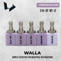 Lithium Disilicate Block - C14（5 pieces/pack）LT