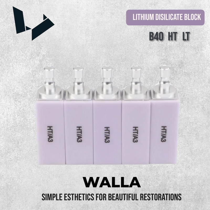 Lithium Disilicate Block - B40（4 pieces/pack）HT