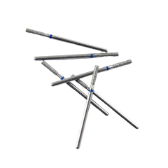Medium Grit Diamond Burs HP Blue Ring for Standard Dental Lab Grinding & Anatomy Prep