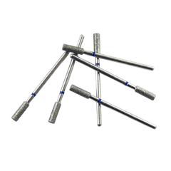 Medium Grit Diamond Burs HP Blue Ring for Standard Dental Lab Grinding & Anatomy Prep