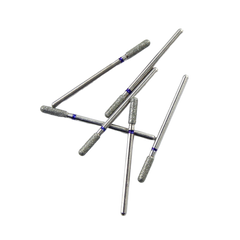 Medium Grit Diamond Burs HP Blue Ring for Standard Dental Lab Grinding & Anatomy Prep