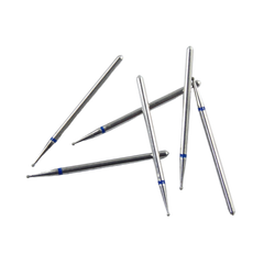 Medium Grit Diamond Burs HP Blue Ring for Standard Dental Lab Grinding & Anatomy Prep