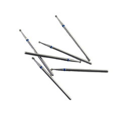 Medium Grit Diamond Burs HP Blue Ring for Standard Dental Lab Grinding & Anatomy Prep