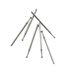 Medium Grit Diamond Burs HP Blue Ring for Standard Dental Lab Grinding & Anatomy Prep