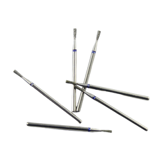 Medium Grit Diamond Burs HP Blue Ring for Standard Dental Lab Grinding & Anatomy Prep