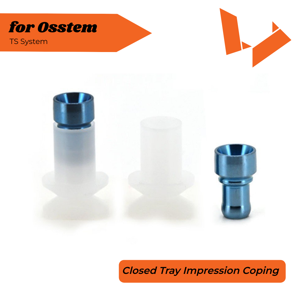 Osstem Closed Tray Impression Coping Transfer For Multi Unit Abutment