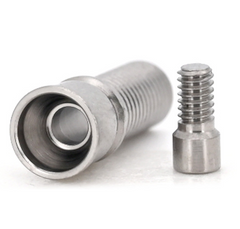 Screw Abutment Components - Ti-Temporary Cylinder for Dentium SuperLine ll, SuperLine, and lmplantium
