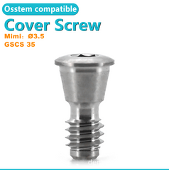 Cover Screw Compatible with Osstem TS Implant System