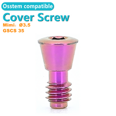 Cover Screw Compatible with Osstem TS Implant System
