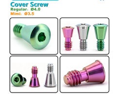 Cover Screw Compatible with Osstem TS Implant System