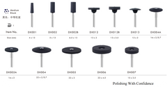Diamond Stone for Zirconia Lithium Disilicate All Ceramic - (DX Series) Medium Black Color
