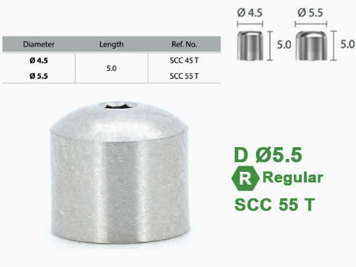 Screw Abutment Components- Ti Comfort Cap for Dentium SuperLine ll, SuperLine, and lmplantium