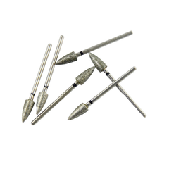 Super Coarse Diamond Burs HP Black Ring for Dental Zirconia & Ceramic Heavy Trimming