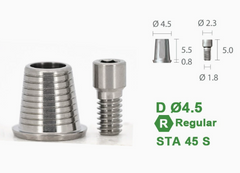 Screw Abutment Components - Ti-Cylinder Dentium SuperLine ll, SuperLine, and lmplantium